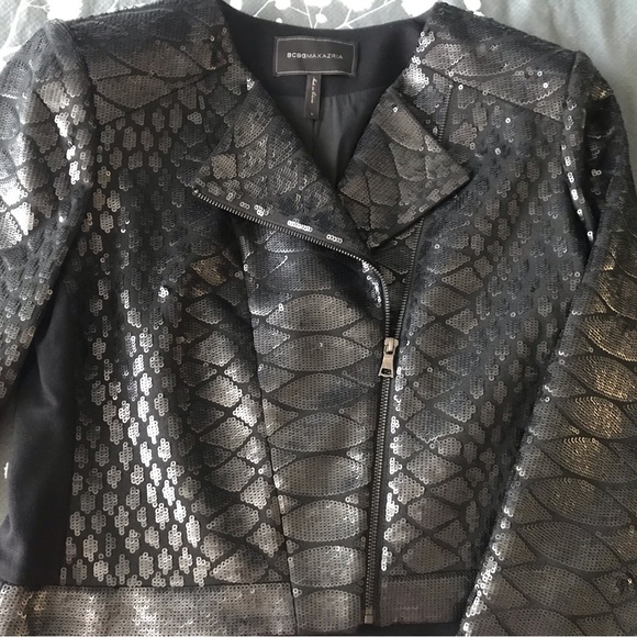 BCBG MAXAZRIA SEQUINS JACKET - Picture 4 of 15